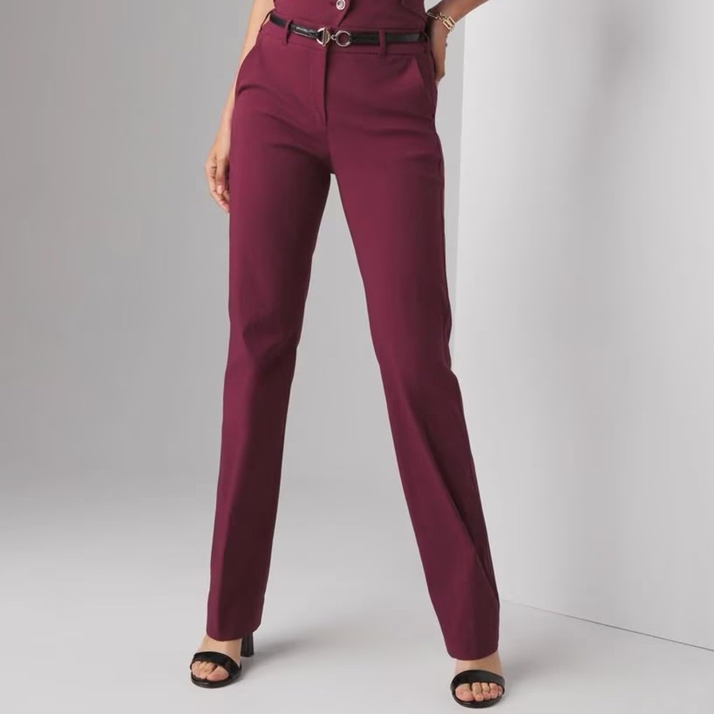 White House Black Market boot cut pants
